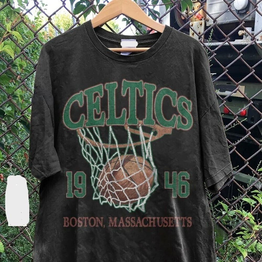 Boston Basketball Shirt Celtics 90S Basketball Unisex Tshirt
